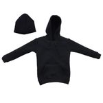 1/6 Scale Men's Black   & Hoodie Clothes for 12''  Figure Accessories