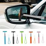 1pc Retractable Car Rain Wiper for Rearview Mirror & Windshield