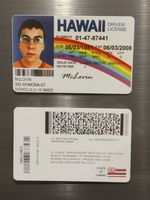 McLovin SUPERBAD Plastic ID Card - Film Novelty Prop
