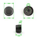 For VW RCD330 187B 187E 187F 187G 5614 680 Car Radio Knob Button Turn Knob Right