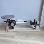 Vintage Rare Ohaus Metric Dial O Gram Balance Scale 1600g 3 Beam Science Lab