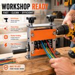 Manual Electric Wire Stripping Machine 1-17mm Clamp Wire Peeler Stripping Tool