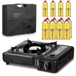 Portable Camping Stove Case Butane Gas Outdoor Cooker Single Burner BBQ Cooking