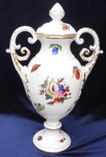 Herend Large 38cm Amphora Vase & Cover # 1