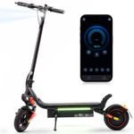 Electric Scooter, 45KM Range 10" Off-Road Tires Electric Scooter for Adults