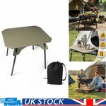 Foldable Camping Table Picnic Table W/ Height Adjustable Legs For Picnic Beach