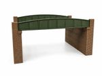 O Gauge Twin Track Single Span Girder Bridge – Model Railway Bridge