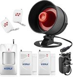 KERUI Wireless Security Burglar Door Alarm System Garage PIR Motion Sensor Kit