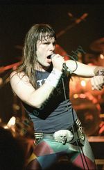 IRON MAIDEN in concert 'World Piece Tour' 1983! Set of 50 Exclusive PHOTOS!