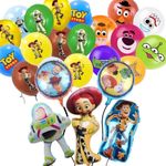 Toy Story 12" Latex & Self Sealing Foil Balloons Kids Birthday Party Decorations