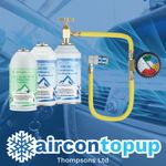 Car R134 AC Aircon Air Con Large Topup Leak Stopper Sealer Refill Regas DIY Kit