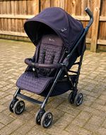 Silver Cross Black Pushchair Single, From Birth, 5-Point Harness, Swivel Wheels