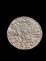 Aethelred ll CRUX Saxon Penny, Southwark Mint