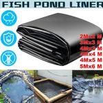 Fish Pond Liners Liner Garden Pool HDPE Membrane Reinforced Landscaping 2-6M