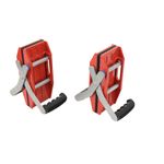 Dual Handed Stone Carrying Clamps 300kg Panel Lifter for Granite Slabs Glass