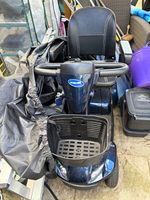 Invacare 4-Wheel Electric Mobility Scooter w/ Key Start, Armrests & Basket