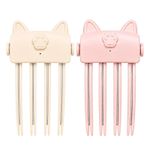 Wireless Heated Hair Root Lifter Comb 2 Heat Settings USB Rechargeable Hair Tool
