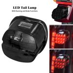LED Rear Running Brake Tail Light Lamp Fits For Harley Touring Softail Sportster