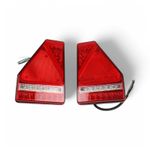 Pair of LAP Electrical LED Rear Trailer Combination Lamps LAPCV120-L _R