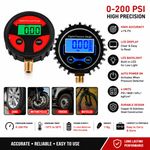 Digital Tyre Pressure Gauge LCD Air Meter 0-200 PSI for Car Bike Truck Tyres
