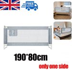 190cm x 80cm Bed Protection Rail Bed Guard for Baby Toddler Safety Rail Fence