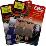 EBC FA417/4HH Sintered Full Front Brake Pad Set for Kawasaki ZZR 1400 06-20