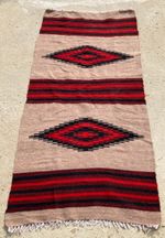 Vintage Traditional Handmade Turkish Beautiful Floor Rug Carpet 144x70 cm