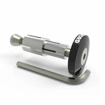 Oxford Bar Ends 2 Black Essential Motorcycle Bar Ends 22mm Bars - OX598