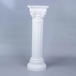Plastic Roman Pillar. Matching Vase Available-  Party & Wedding Decoration