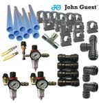 John Guest-Workshop Air Line Starter Kit-Air Line Fittings-9m Kit-Euro Fittings