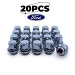 20 X FORD WHEEL NUTS ALLOY FIESTA MK5 MK6 MK7 MK8 M12 X 1.5 19MM OEM STYLE