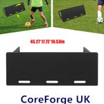 Football Rebound Board Portable Bounce Board Foldable Dual Angles Training Board