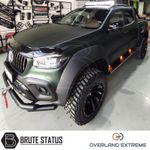 Mercedes X-Class Wide Body Wheel Arches Fender Flares (Overland Extreme )