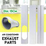 15cm Window Adaptor 55-165cm Window Slide Plate Kit for Portable Air Conditioner
