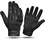 Motorbike Motorcycle Leather Gloves Waterproof Knuckle Thermal Protection gloves