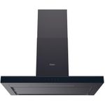 Haier HATS9CBS4B 90cm T-shaped Wall Mounted Chimney Cooker Hood - Black Finish