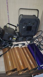 DJ Lights + Omega 600W Ballasts Bundle