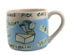 Vintage Shabadoo Late Night With Conan O’Brien Coffee Mug Cup NBC Inc HTF Babble