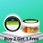 CBD Gummy Bears Broad Spectrum THC Free 10mg-20mg x25pcs 250mg-500mg Edibles