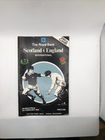 Scotland v england 4 february 1984 rugby prog scottish grand slam season
