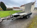 Ifor Williams GX84 Plant Trailer Long Ramp For Low Ground Clearance Machines