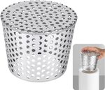 Stainless Steel Gutter Guards, 90-110mm Metal Downpipe Leaf Guard Gutter 