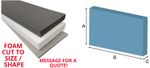FOAM CUT TO SIZE UPHOLSTERY OUTDOOR FURNITURE CAMPER VAN BENCH SEAT CUSHION SOFA
