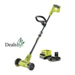 Used Ryobi RY18PCA-120 18V ONE Cordless Patio Cleaner with Wire Brush 1 x 2.0Ah