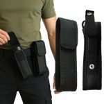 Flashlight Pouch Camping Waist Pack Flashlight Belt Holder LED Torch Sleeve