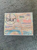 Blur Concert Ticket,  Mile End Stadium,  Saturday 17th June 1995.