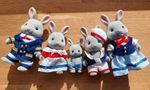 Sylanian Familes 4774: Celebration Sea Breeze 'Columbus' Rabbit Family X 5