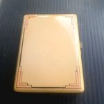 Art Deco Enamel Vanity Compact and  Cigarette Case 