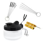 AIRBRUSH CLEANING BRUSH & NEEDLE KIT 0.5-1.4MM FOR MODEL MAKERS NAIL & MAKEUP