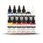 Dynamic OG Tattoo Ink Color Set 1oz - 12 Professional Bright Colors Original USA
